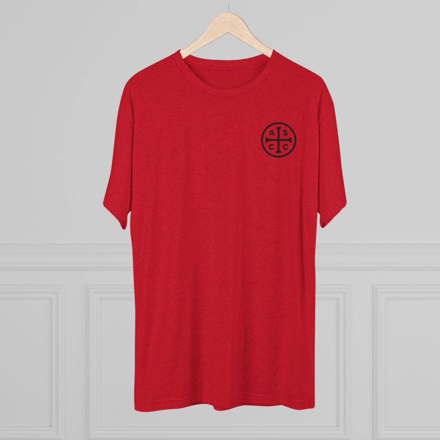 Light Weight Blend Tee with ASCC Black Logo