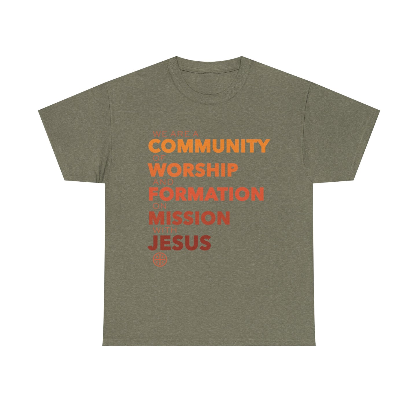 Unisex Heavy Cotton Tee with ASCC Mission Statement