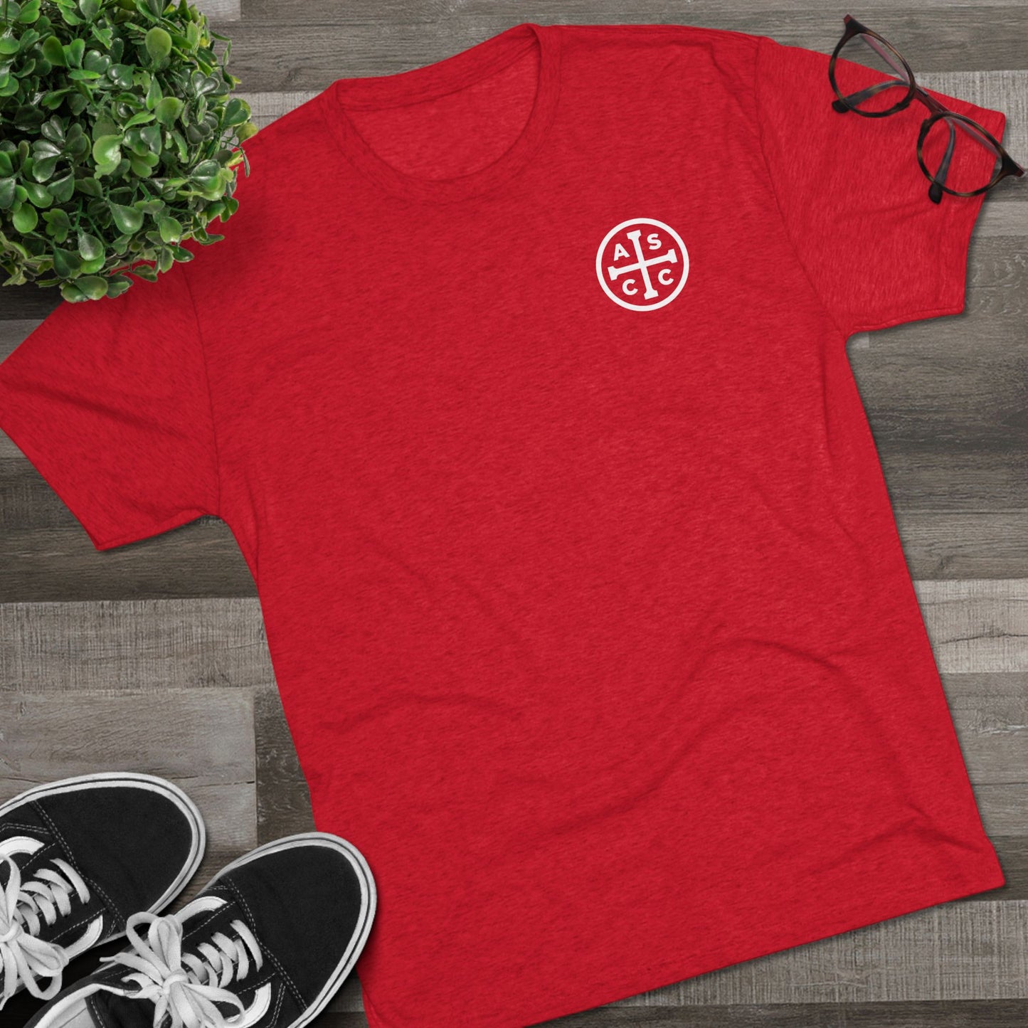 Lightweight Blend Tee with ASCC White Logo