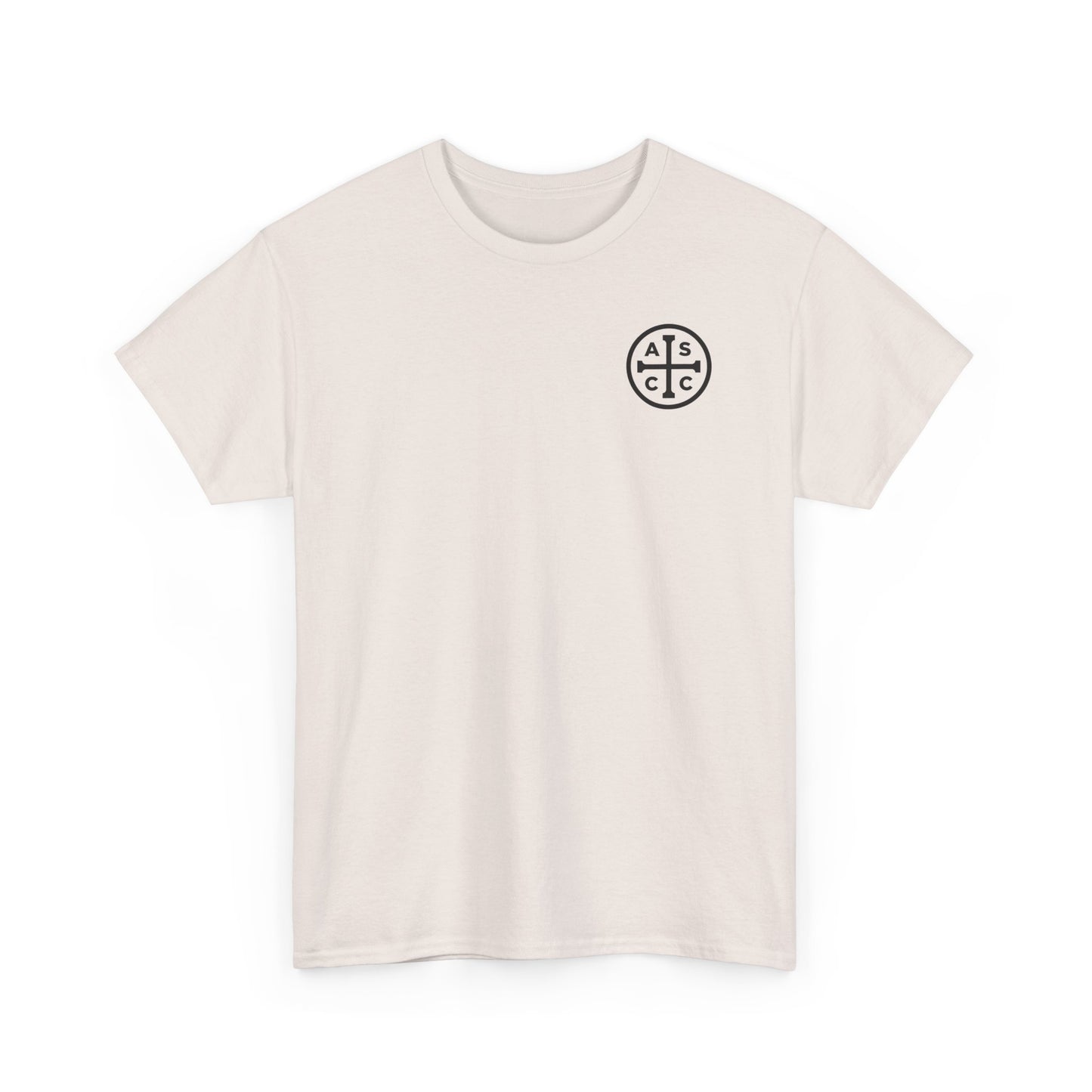 Jesus Stain Glass Window Tee Shirt - Unisex Heavy Cotton Tee