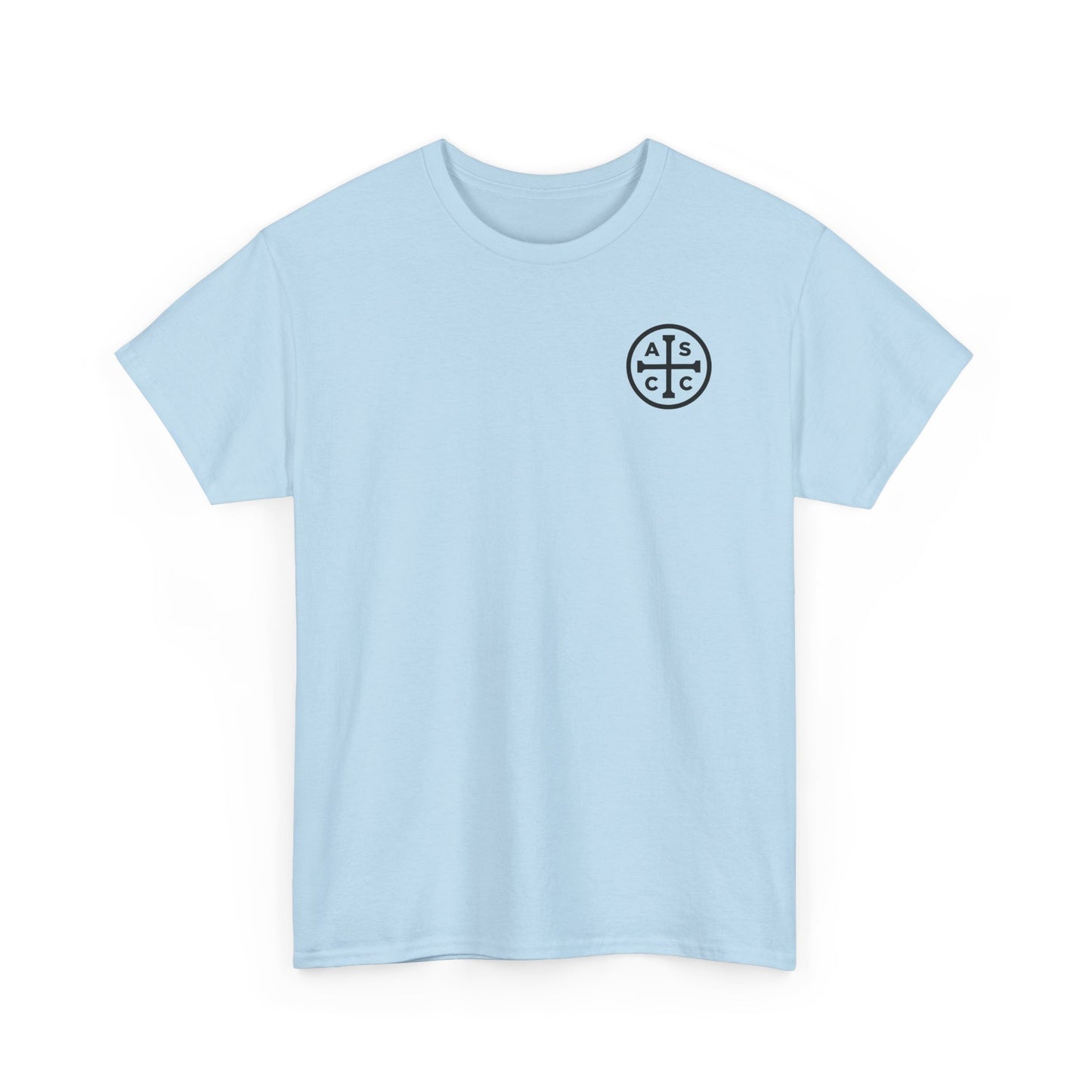 Jesus Stain Glass Window Tee Shirt - Unisex Heavy Cotton Tee
