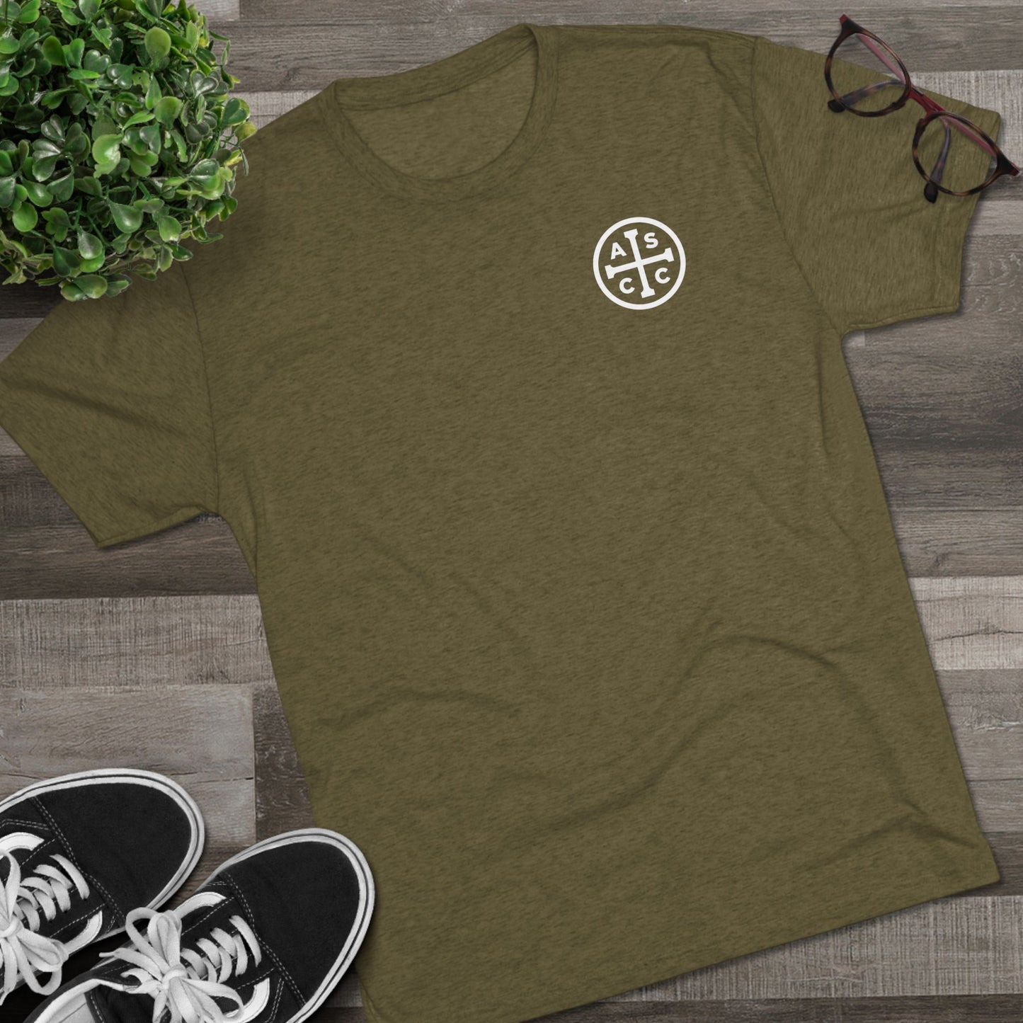 Lightweight Blend Tee with ASCC White Logo