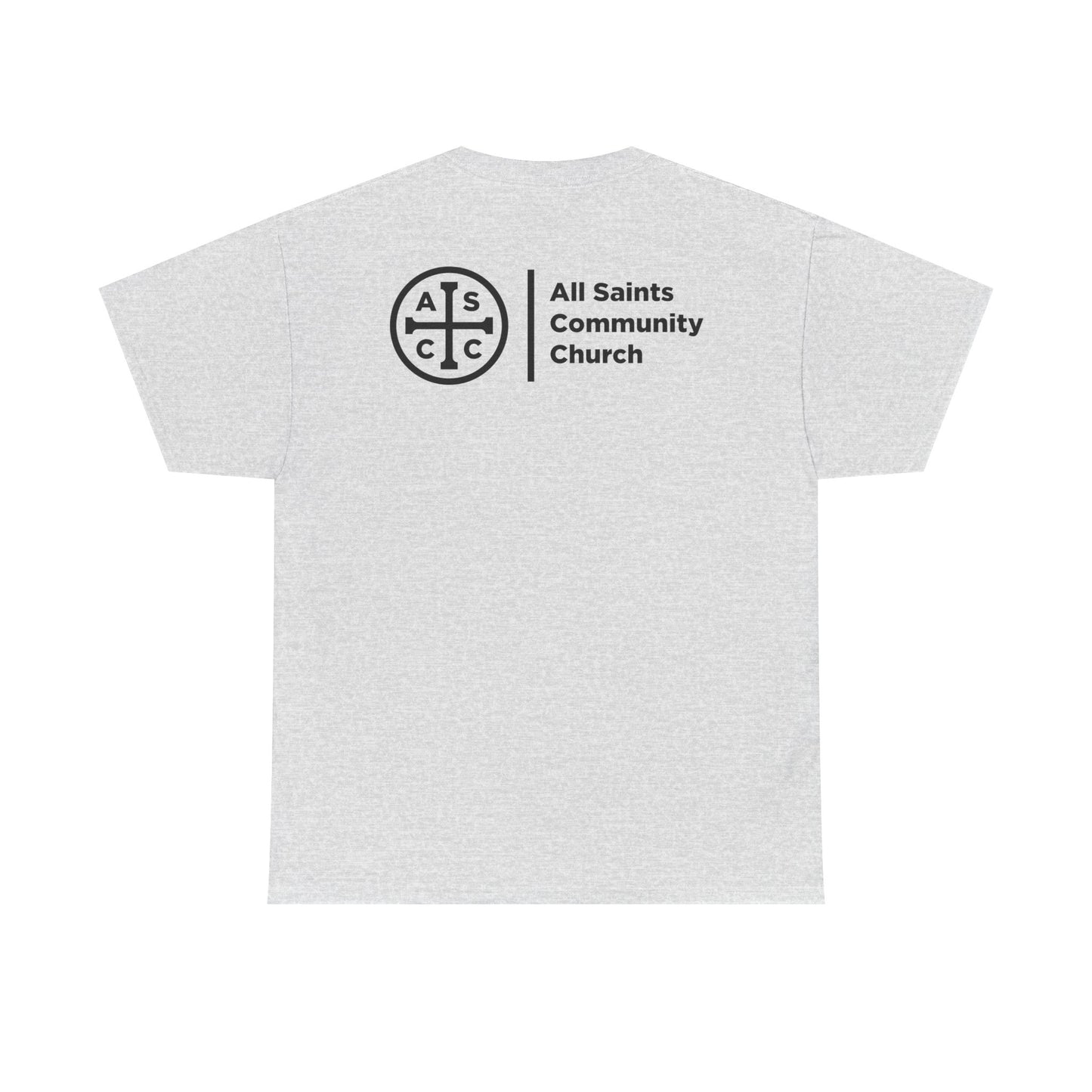 Heavy Cotton Tee with ASCC Black Logo