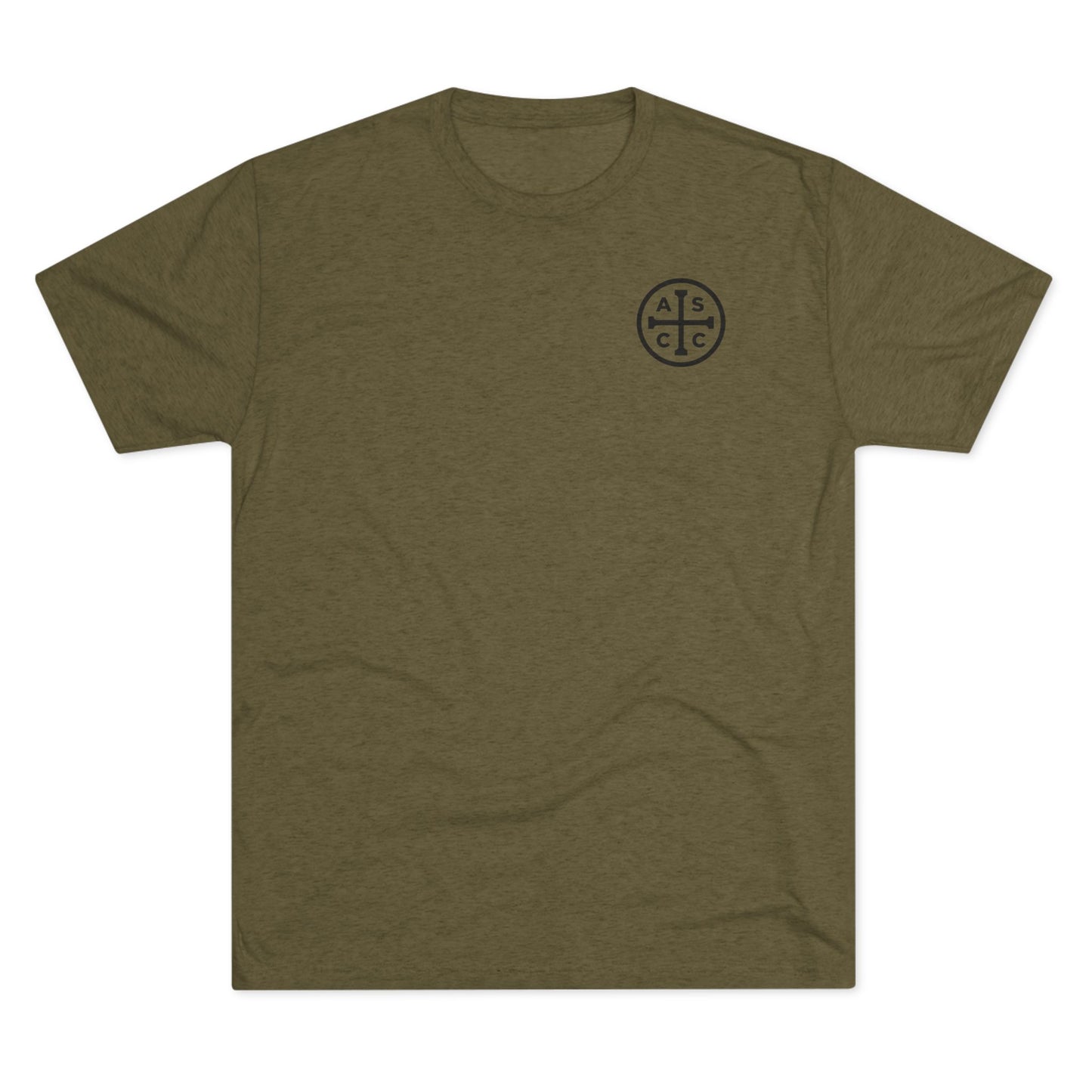 Light Weight Blend Tee with ASCC Black Logo