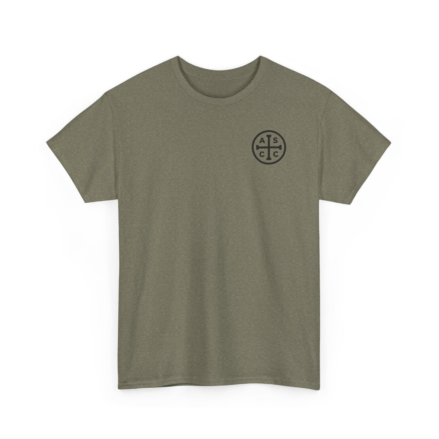 Jesus Stain Glass Window Tee Shirt - Unisex Heavy Cotton Tee