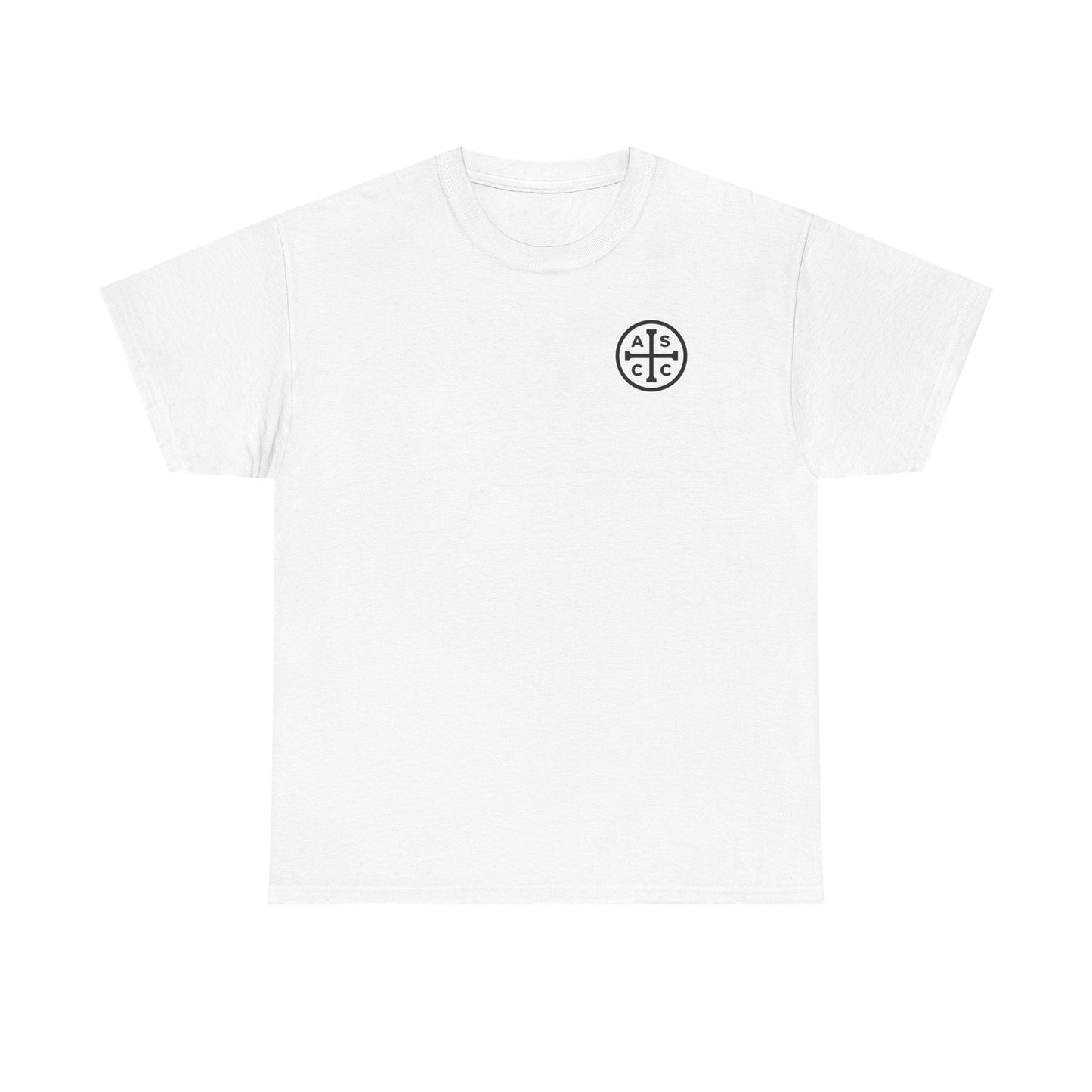 Jesus Stain Glass Window Tee Shirt - Unisex Heavy Cotton Tee
