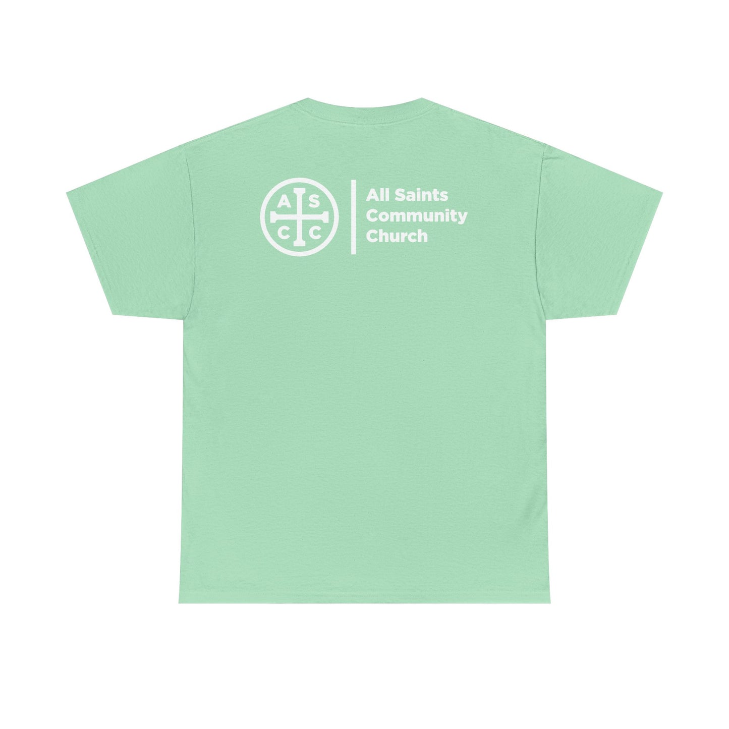 Heavy Cotton Tee with ASCC White Logo