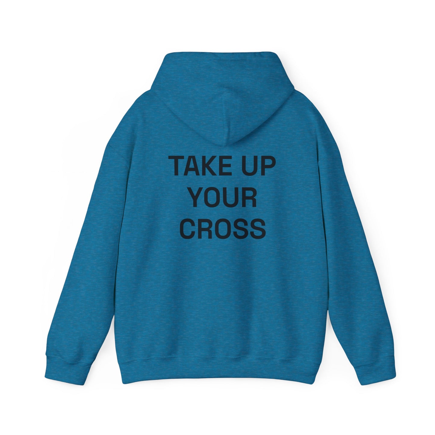 ASCC Black Logo/Take Up Your Cross Hooded Sweatshirt