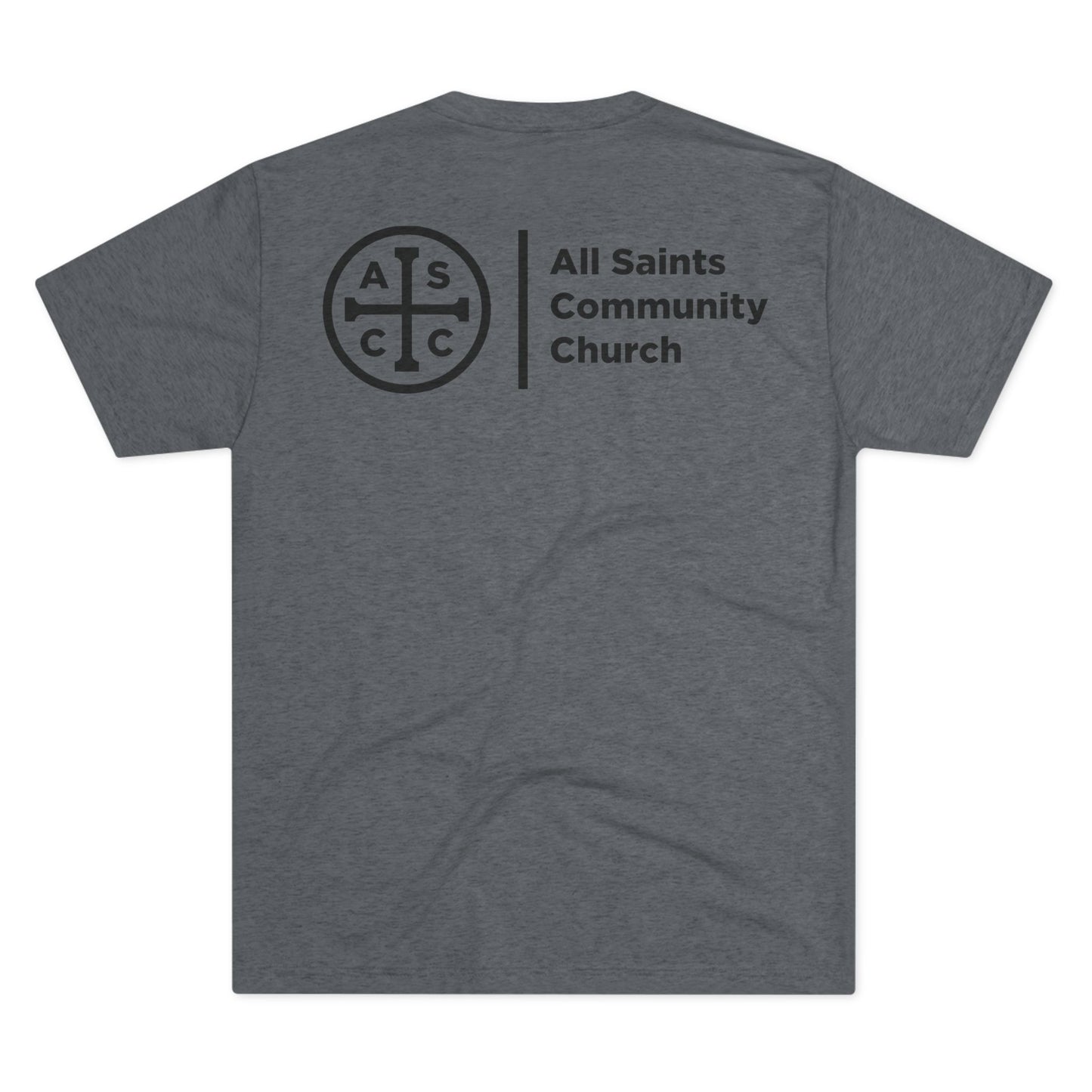 Light Weight Blend Tee with ASCC Black Logo