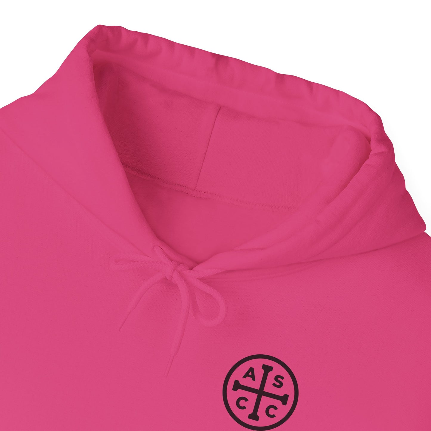 ASCC Black Logo/Take Up Your Cross Hooded Sweatshirt