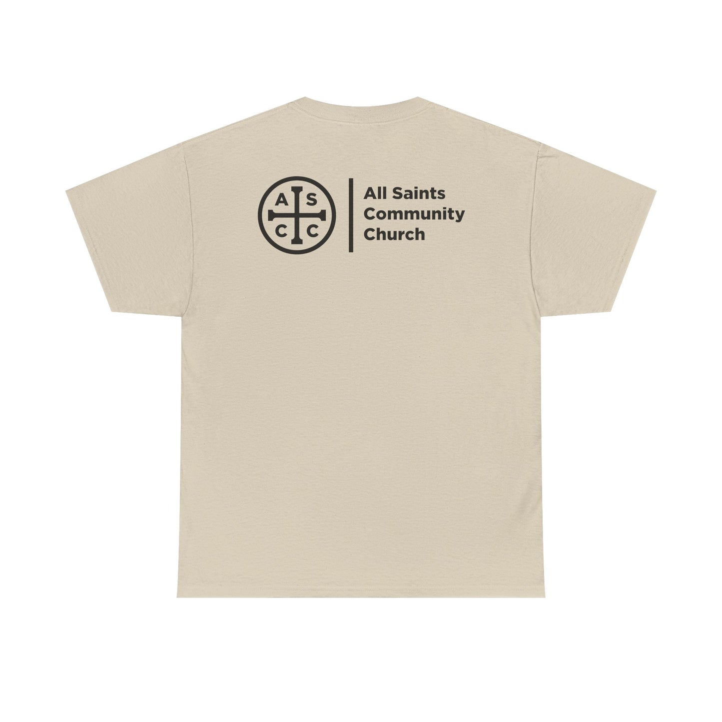 Heavy Cotton Tee with ASCC Black Logo