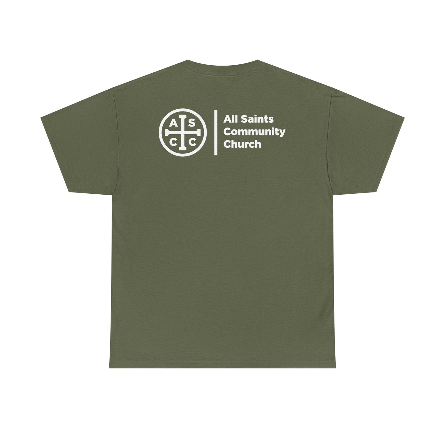 Heavy Cotton Tee with ASCC White Logo