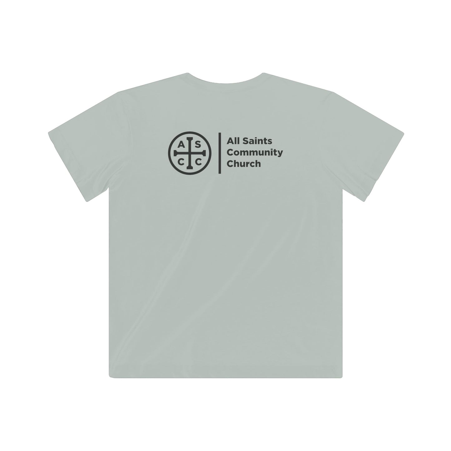 Kids Fine Jersey Tee with black ASCC logo