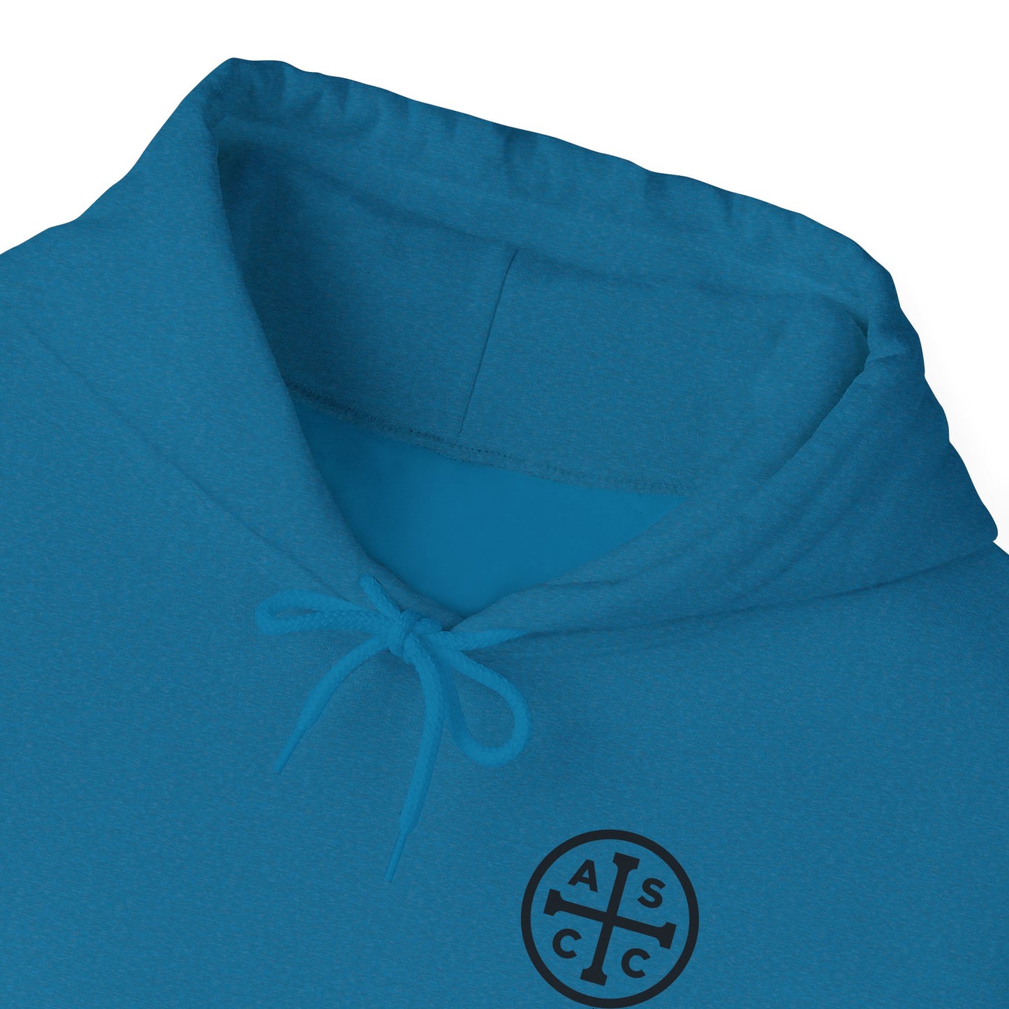 ASCC Black Logo/Take Up Your Cross Hooded Sweatshirt