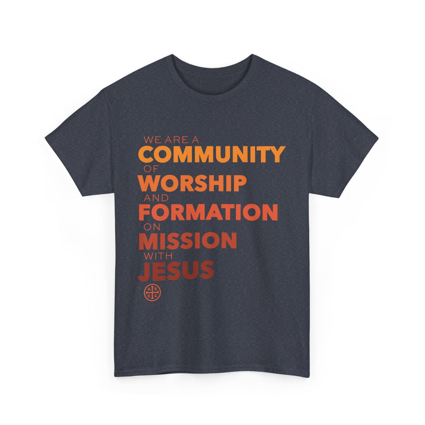 Unisex Heavy Cotton Tee with ASCC Mission Statement