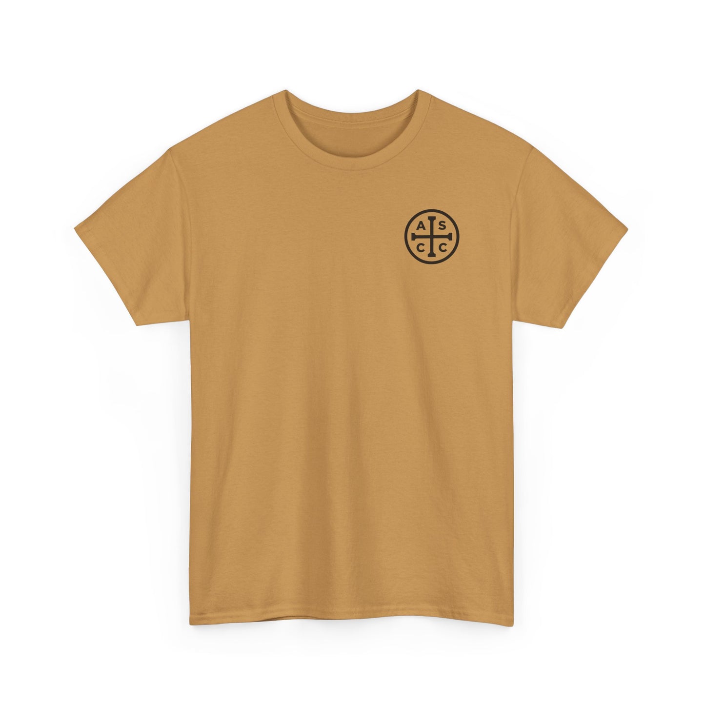 Jesus Stain Glass Window Tee Shirt - Unisex Heavy Cotton Tee