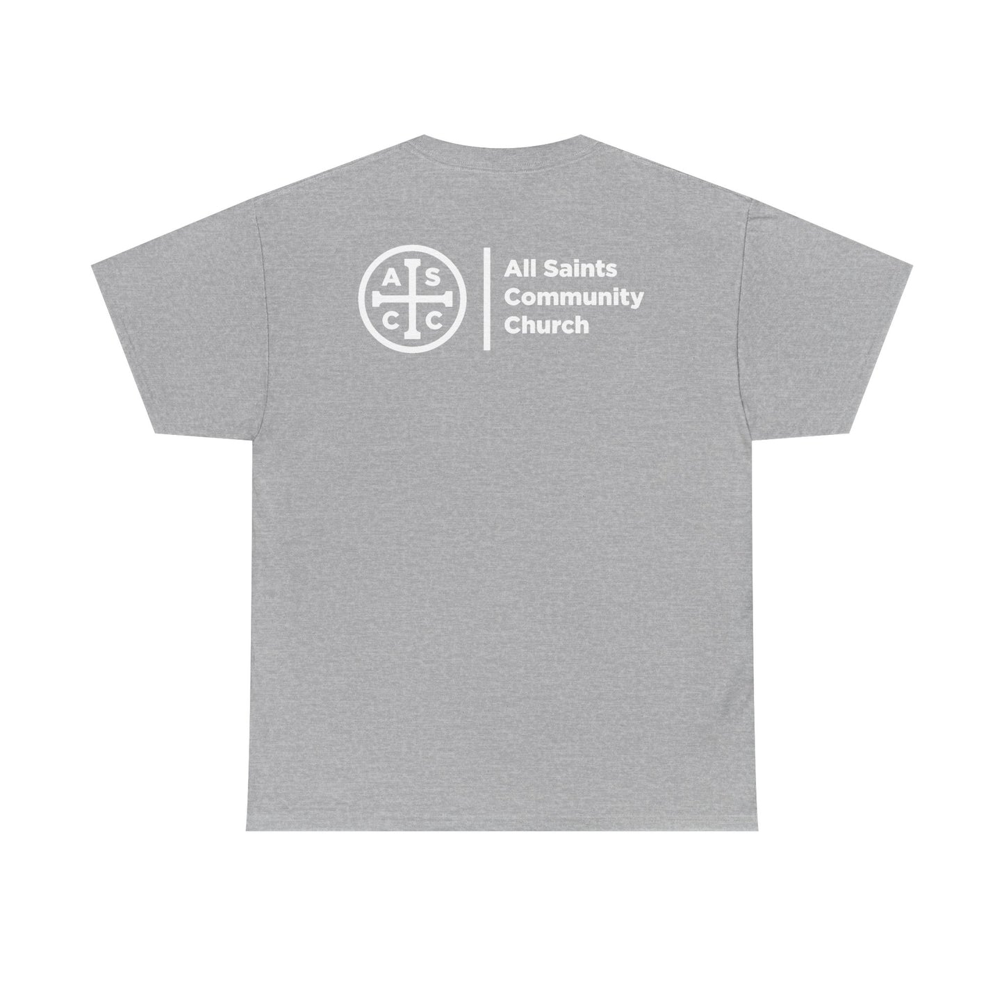 Heavy Cotton Tee with ASCC White Logo