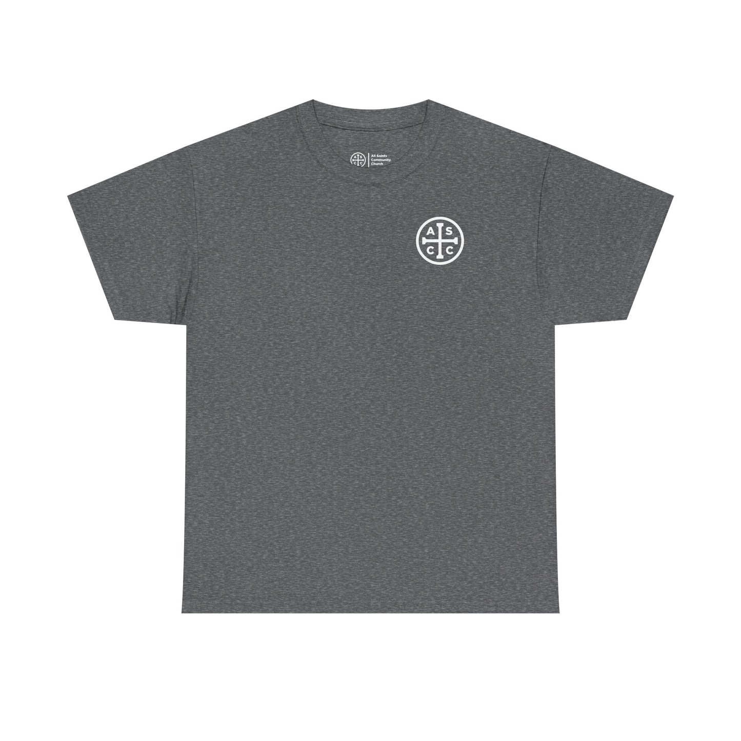 Heavy Cotton Tee with ASCC White Logo