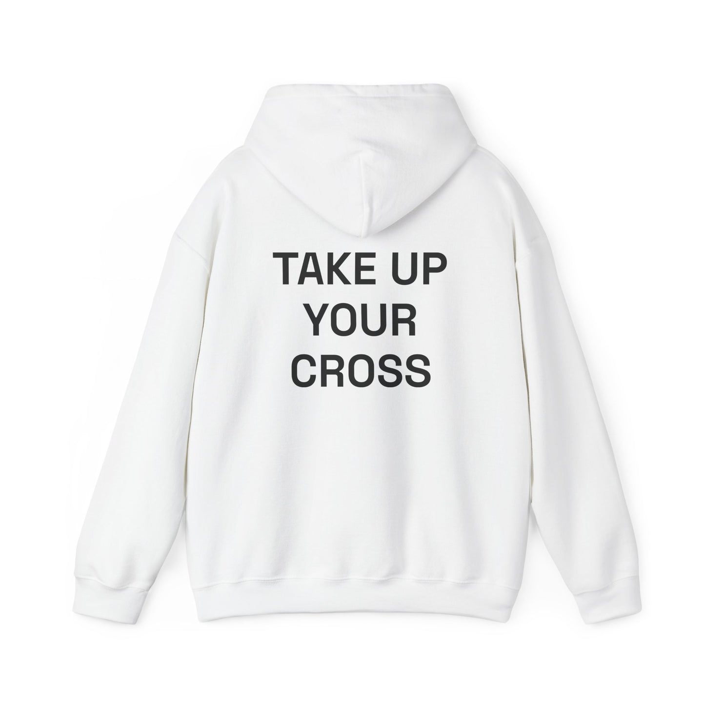 ASCC Black Logo/Take Up Your Cross Hooded Sweatshirt