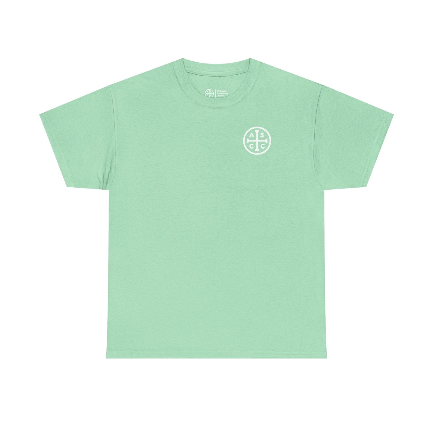Heavy Cotton Tee with ASCC White Logo