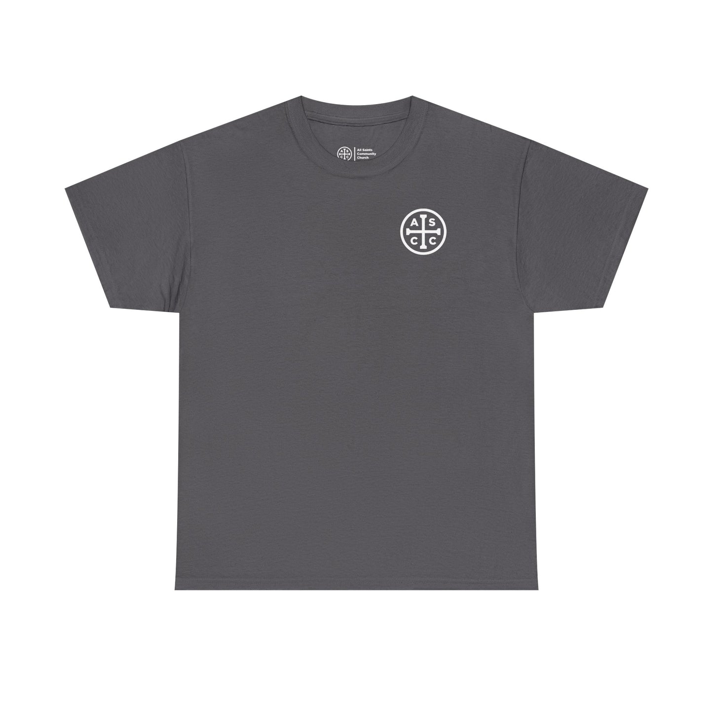 Heavy Cotton Tee with ASCC White Logo