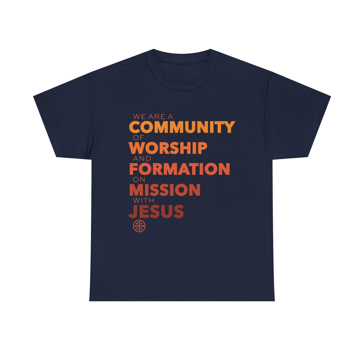 Unisex Heavy Cotton Tee with ASCC Mission Statement
