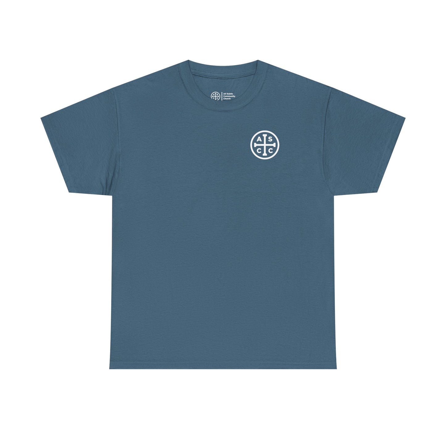 Heavy Cotton Tee with ASCC White Logo