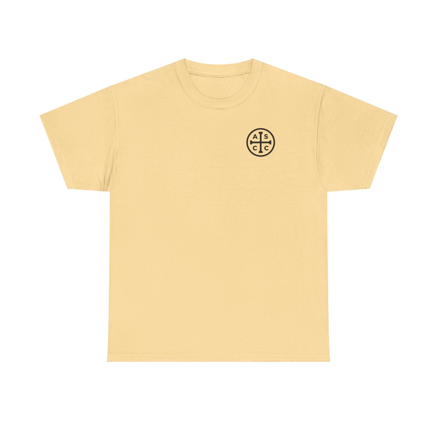Jesus Stain Glass Window Tee Shirt - Unisex Heavy Cotton Tee