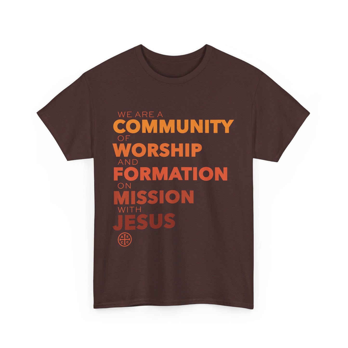Unisex Heavy Cotton Tee with ASCC Mission Statement