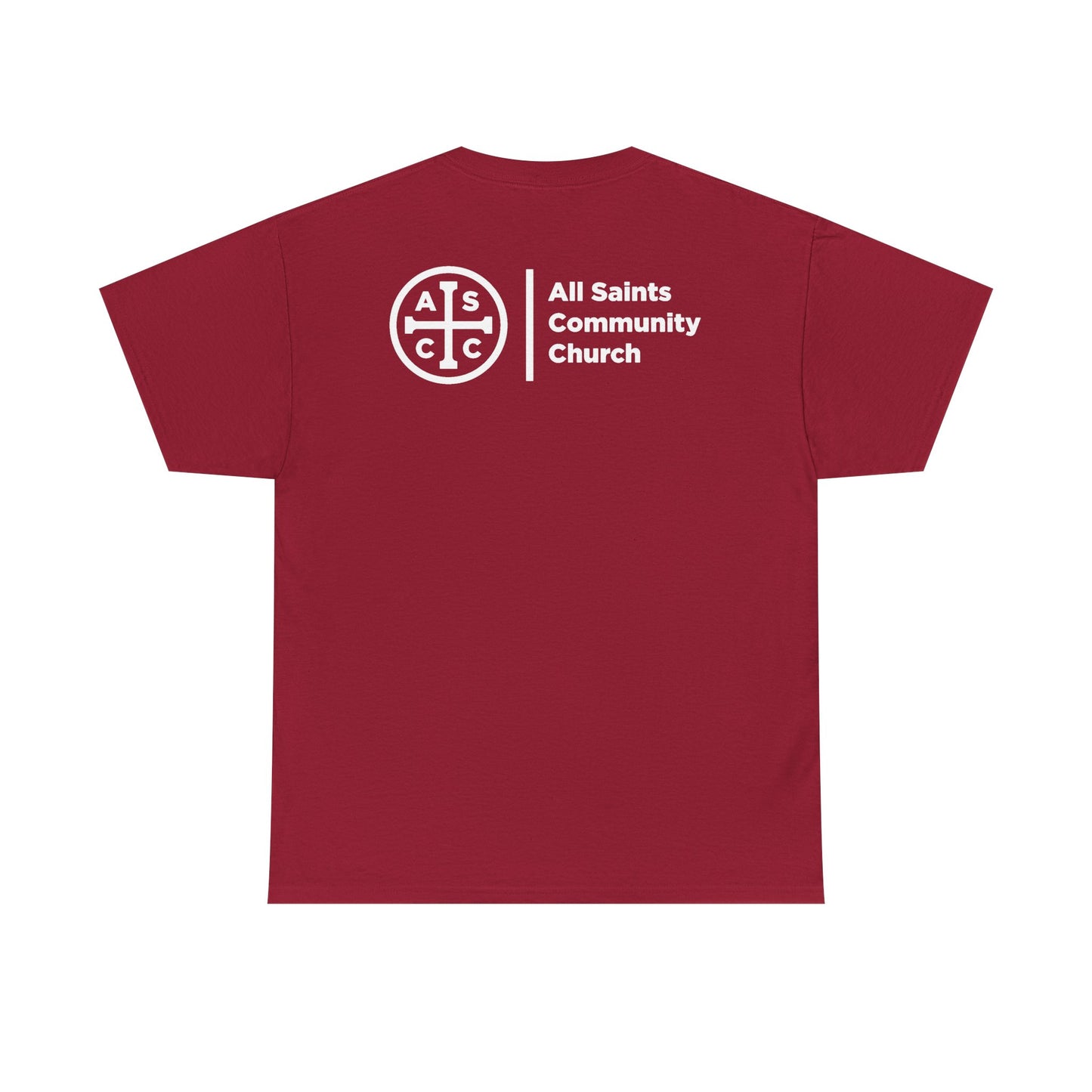 Heavy Cotton Tee with ASCC White Logo