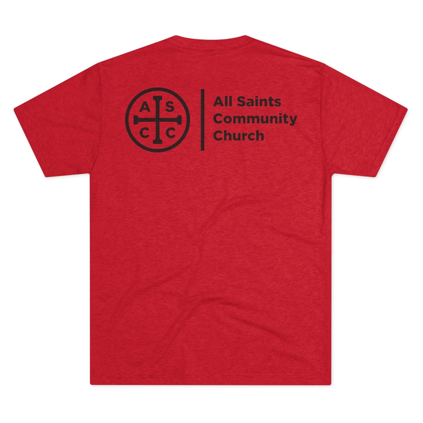Light Weight Blend Tee with ASCC Black Logo