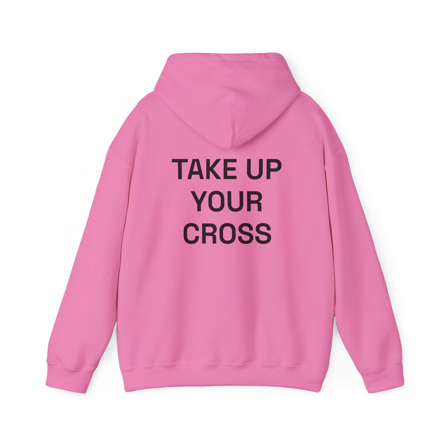 ASCC Black Logo/Take Up Your Cross Hooded Sweatshirt