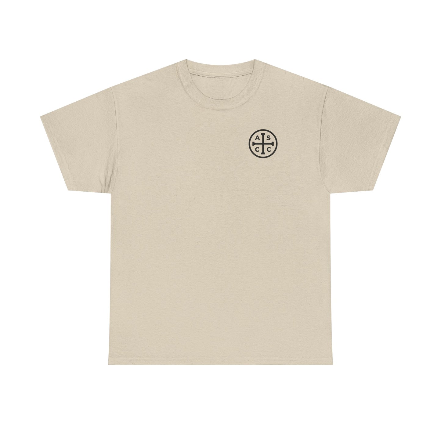 Jesus Stain Glass Window Tee Shirt - Unisex Heavy Cotton Tee