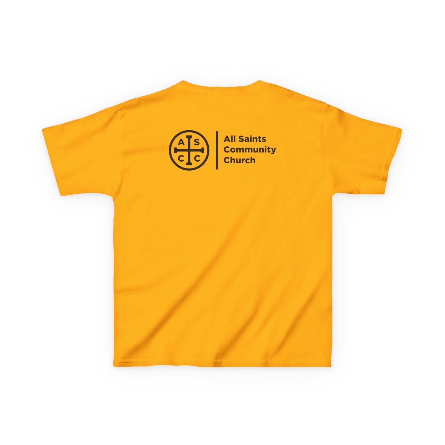 Kids Heavy Cotton™ Tee with black ASCC logo