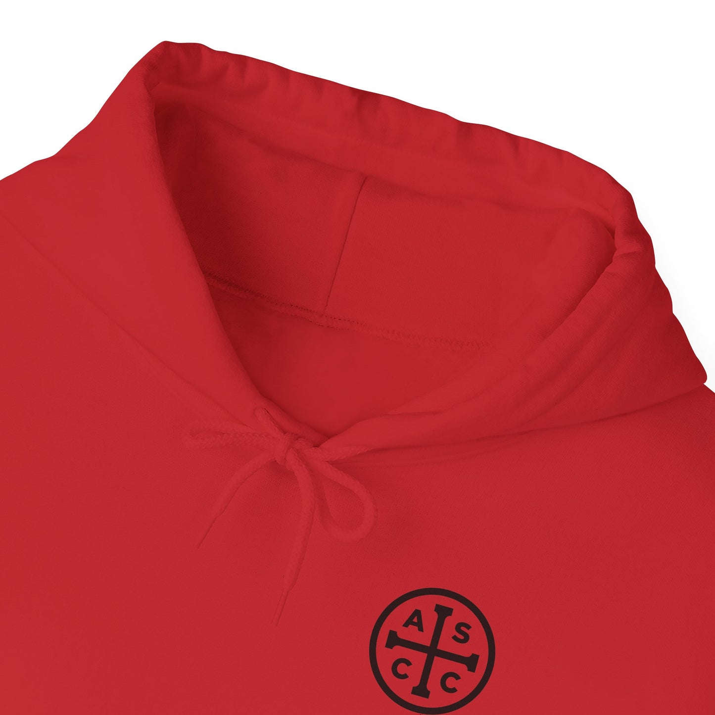 ASCC Black Logo/Take Up Your Cross Hooded Sweatshirt