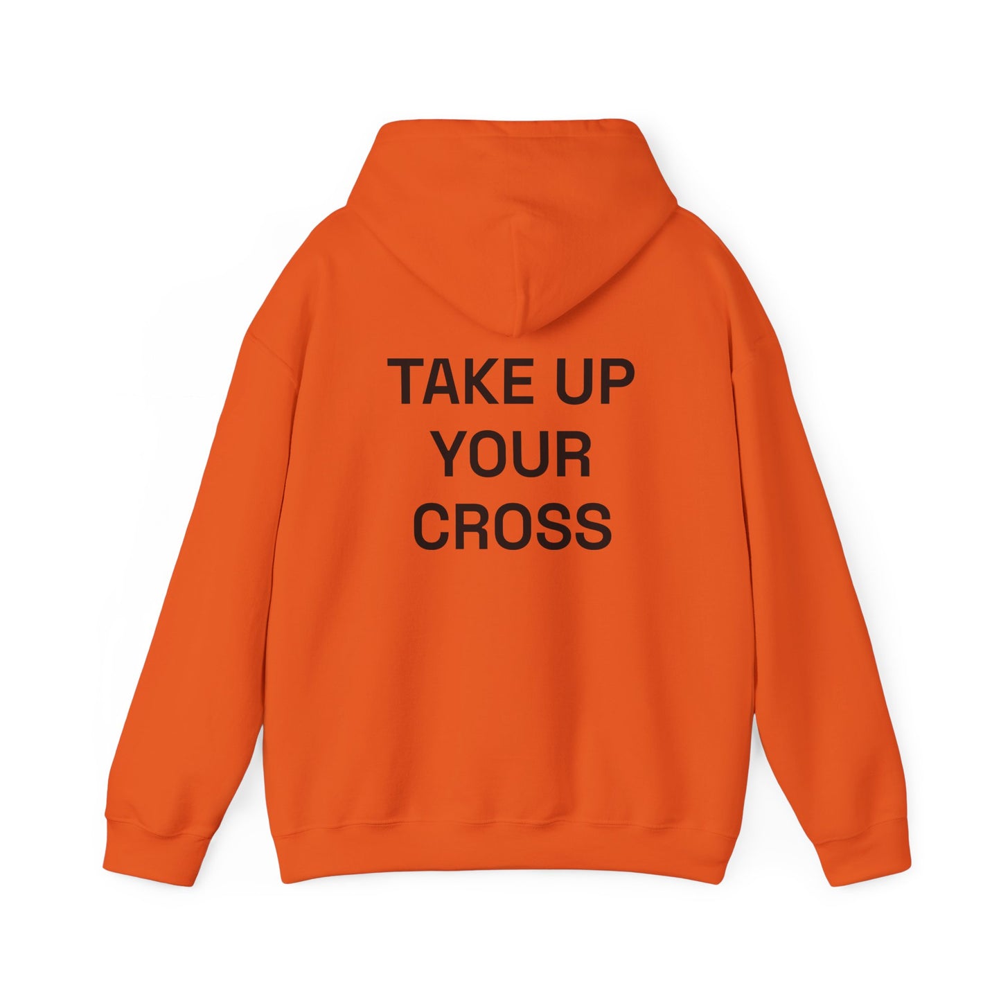 ASCC Black Logo/Take Up Your Cross Hooded Sweatshirt