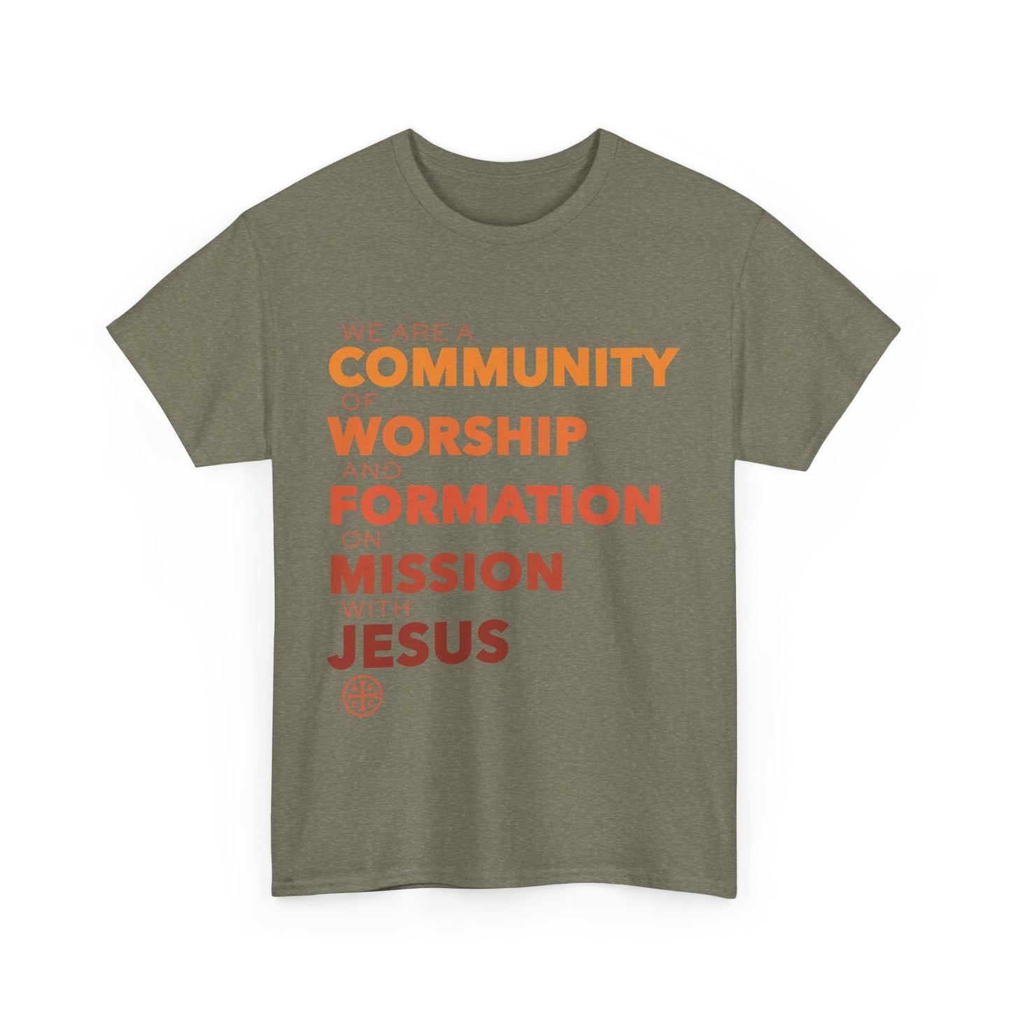 Unisex Heavy Cotton Tee with ASCC Mission Statement