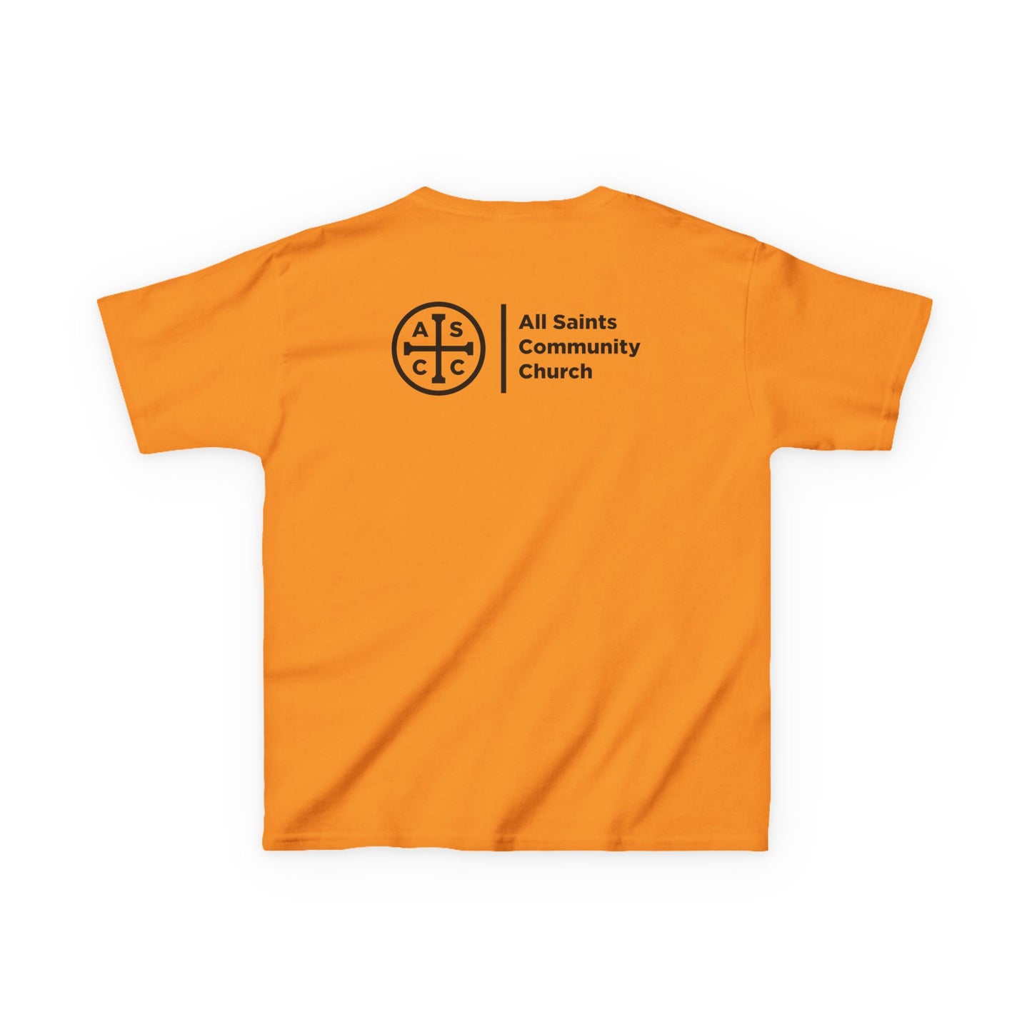 Kids Heavy Cotton™ Tee with black ASCC logo