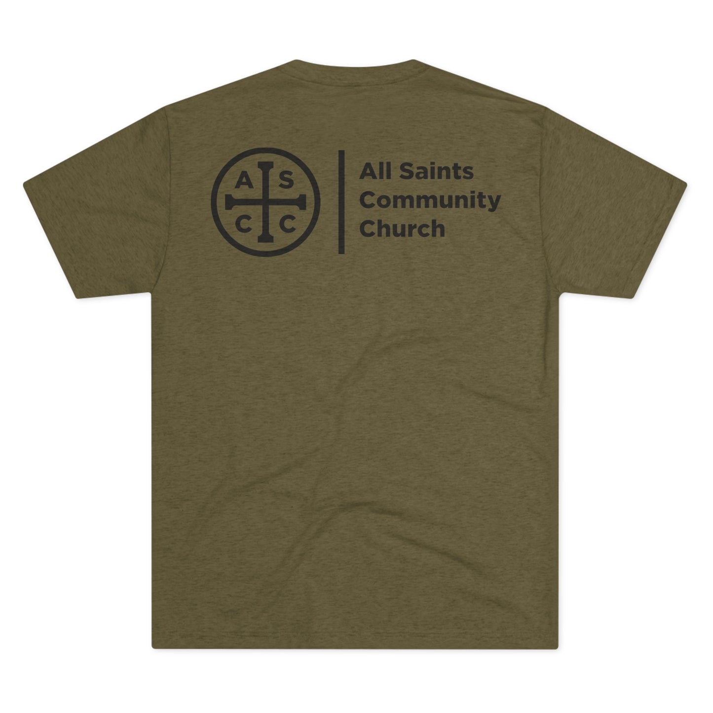 Light Weight Blend Tee with ASCC Black Logo