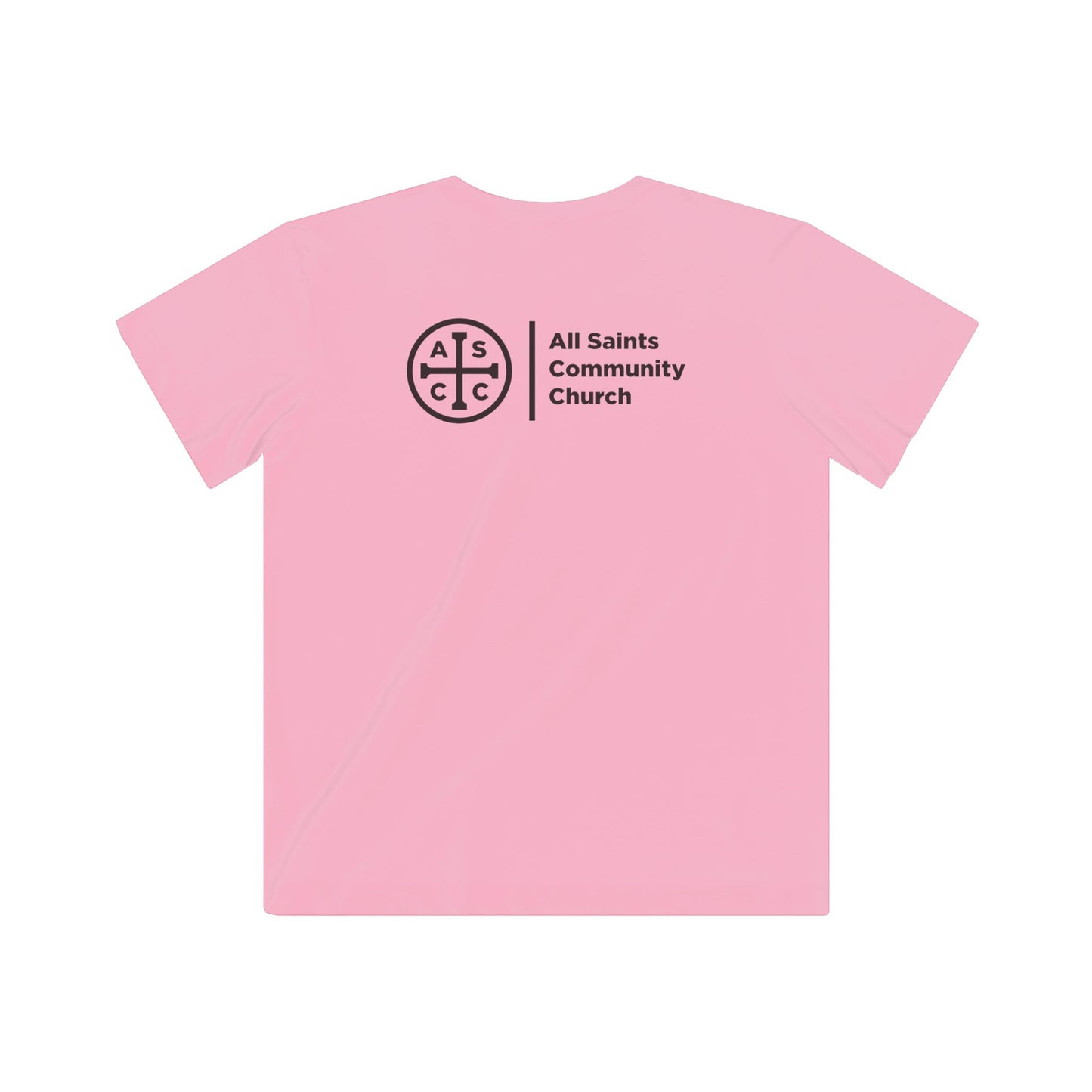 Kids Fine Jersey Tee with black ASCC logo