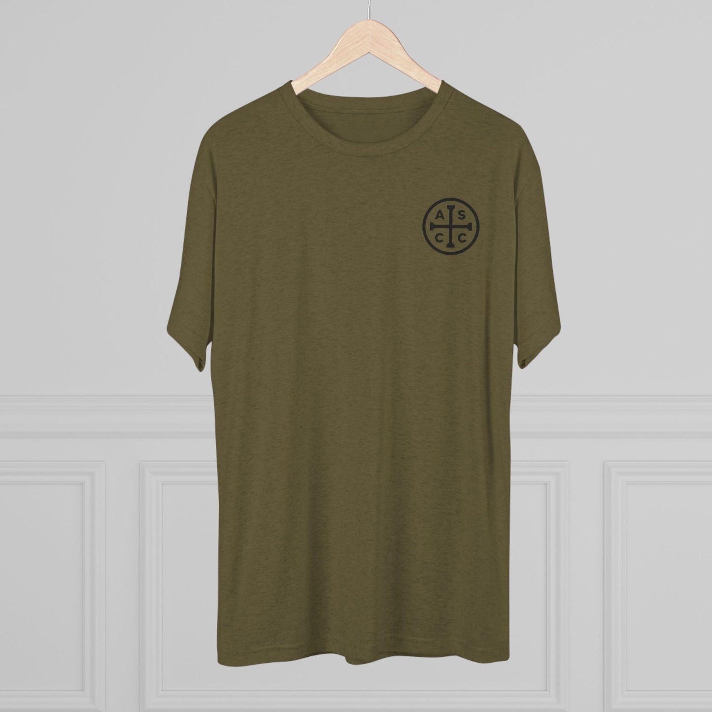 Light Weight Blend Tee with ASCC Black Logo