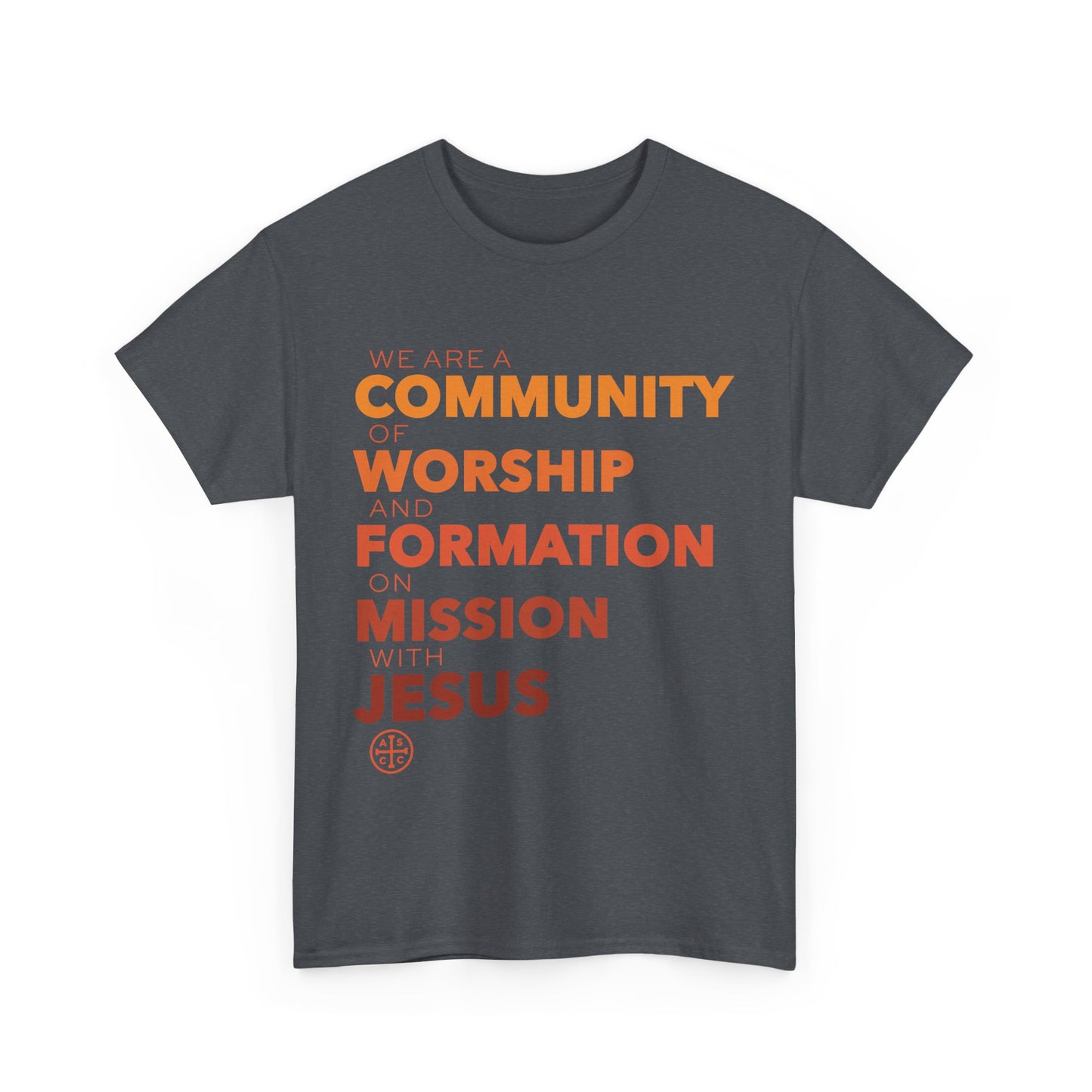 Unisex Heavy Cotton Tee with ASCC Mission Statement