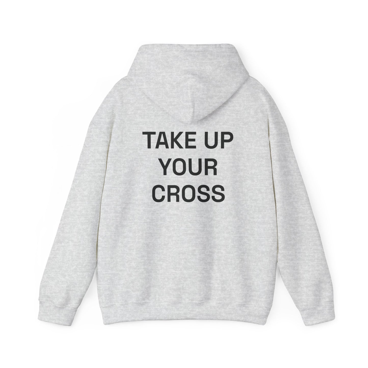 ASCC Black Logo/Take Up Your Cross Hooded Sweatshirt