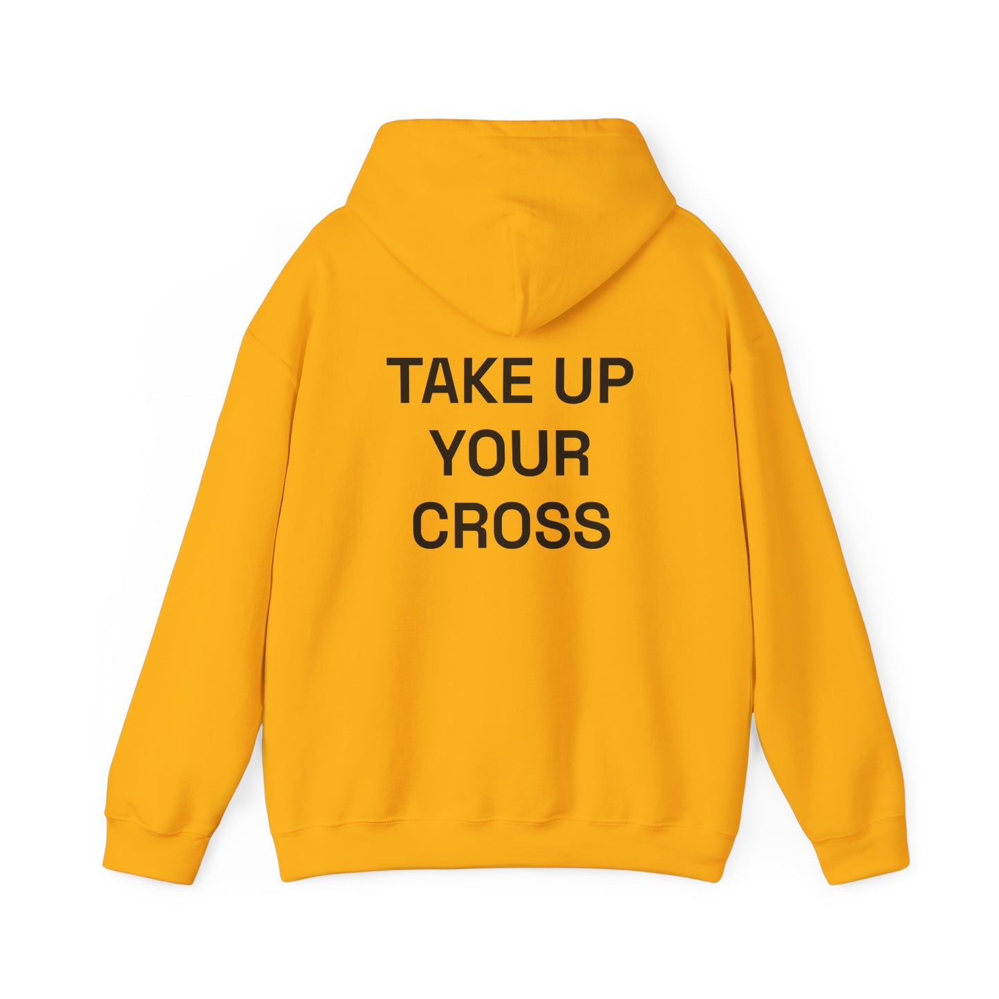 ASCC Black Logo/Take Up Your Cross Hooded Sweatshirt