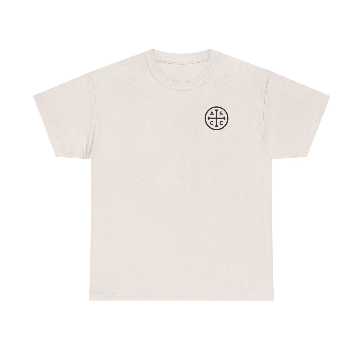 Jesus Stain Glass Window Tee Shirt - Unisex Heavy Cotton Tee