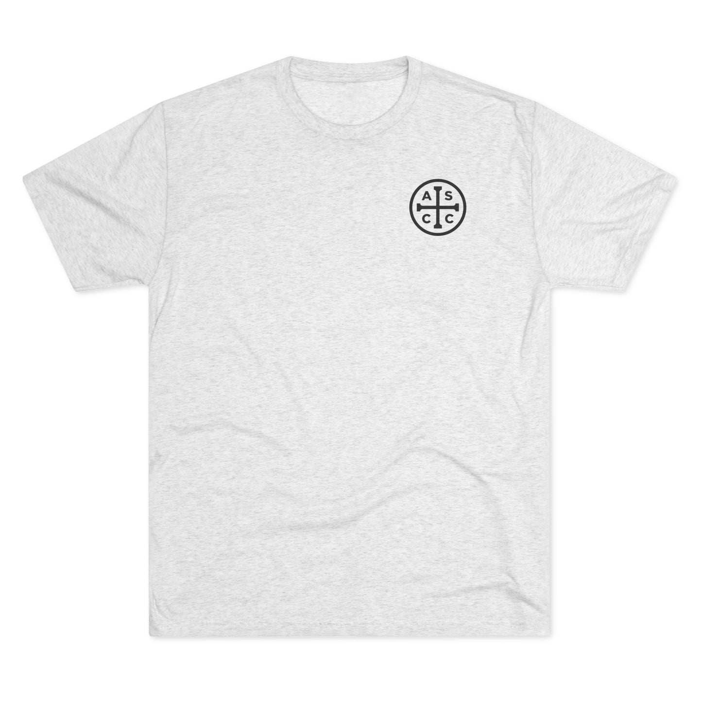 Light Weight Blend Tee with ASCC Black Logo
