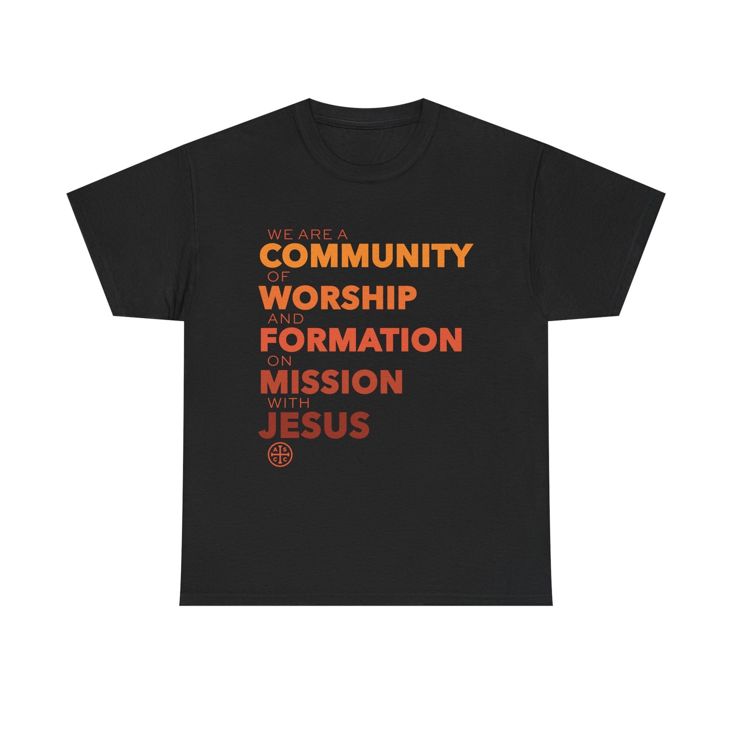 Unisex Heavy Cotton Tee with ASCC Mission Statement