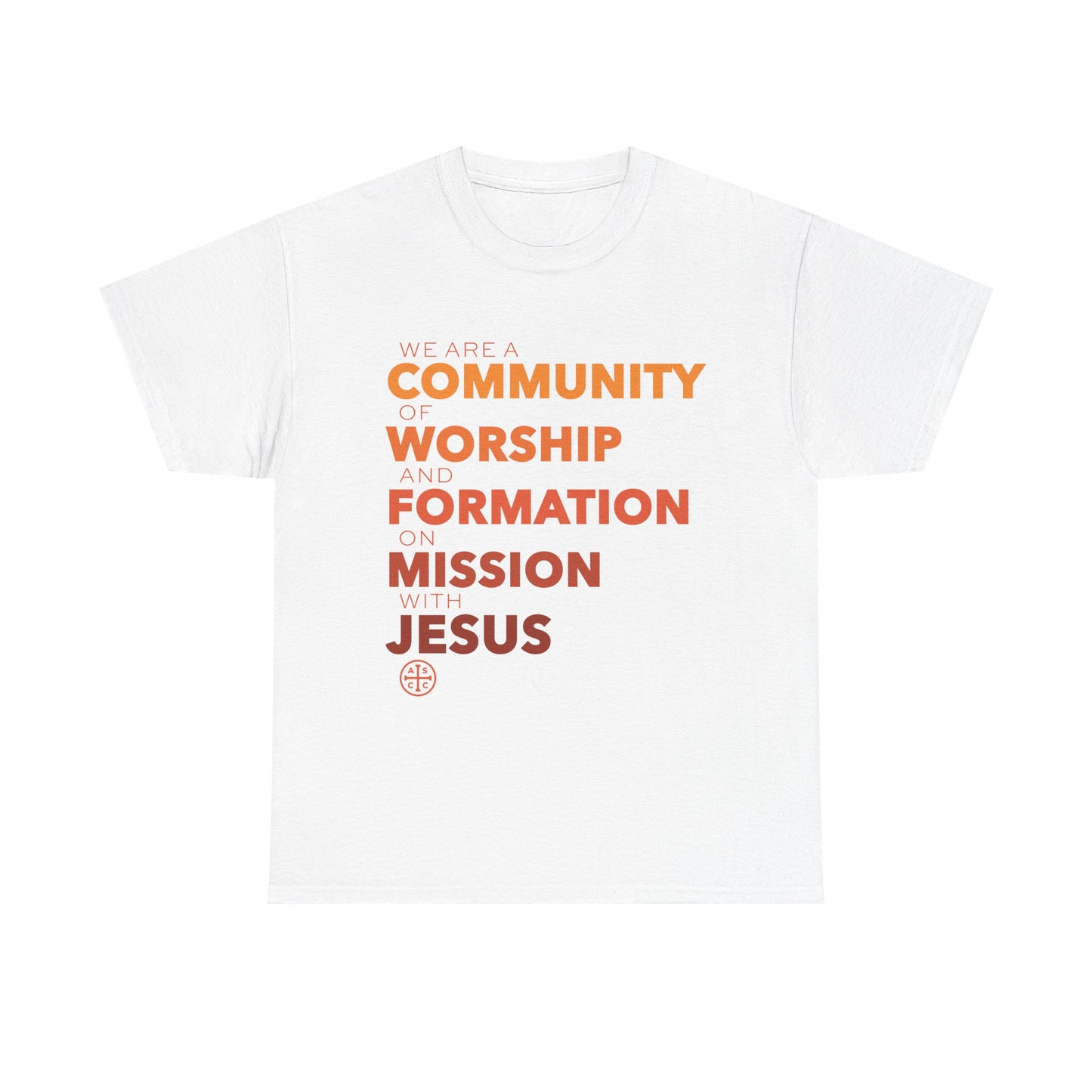 Unisex Heavy Cotton Tee with ASCC Mission Statement