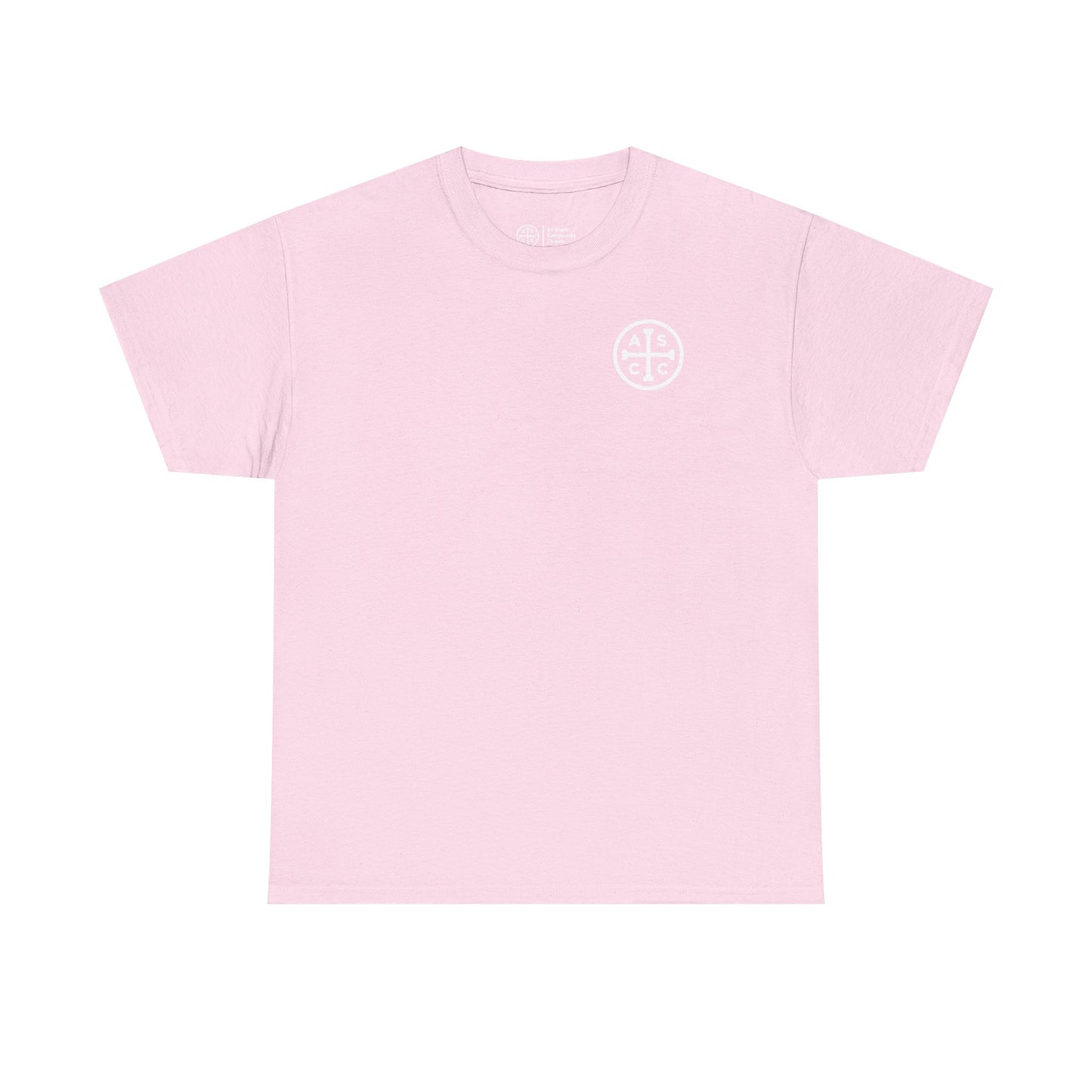 Heavy Cotton Tee with ASCC White Logo