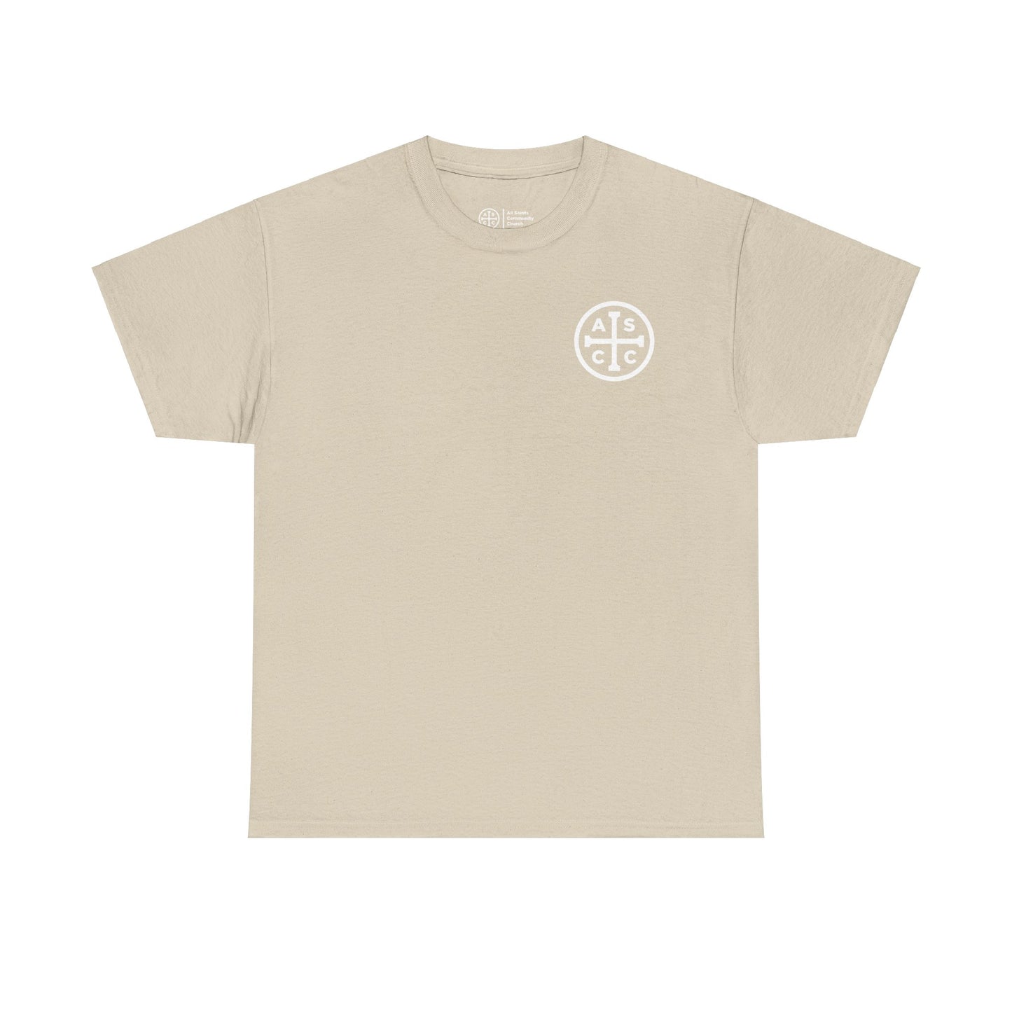 Heavy Cotton Tee with ASCC White Logo